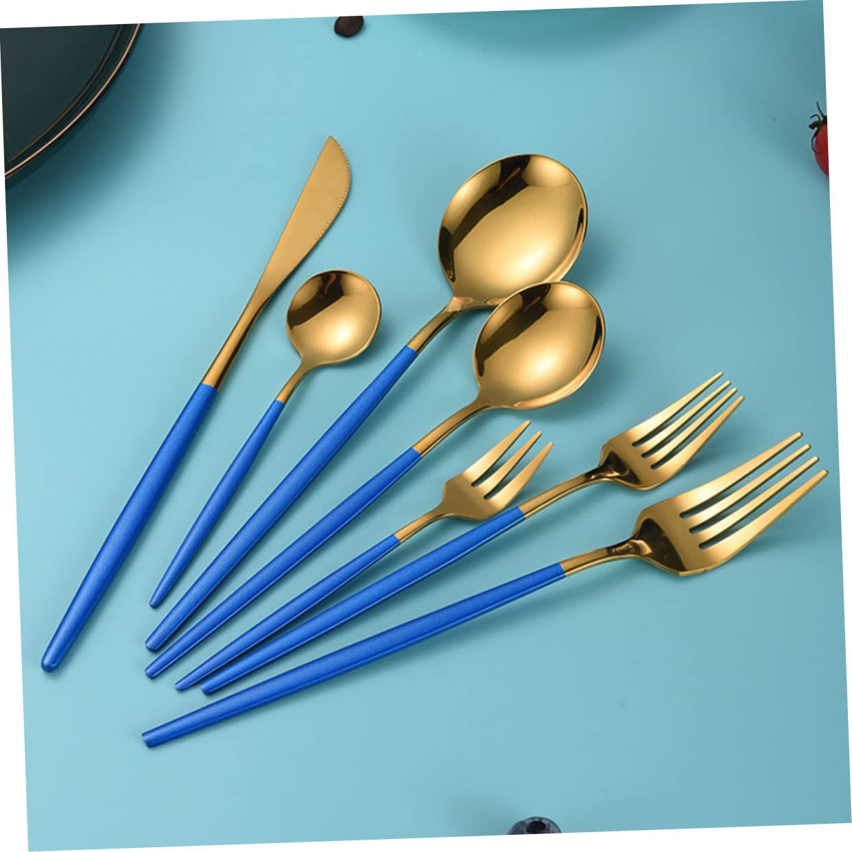 Tenedor de Cena de Acero Inoxidable 12 Piezas para Mesa