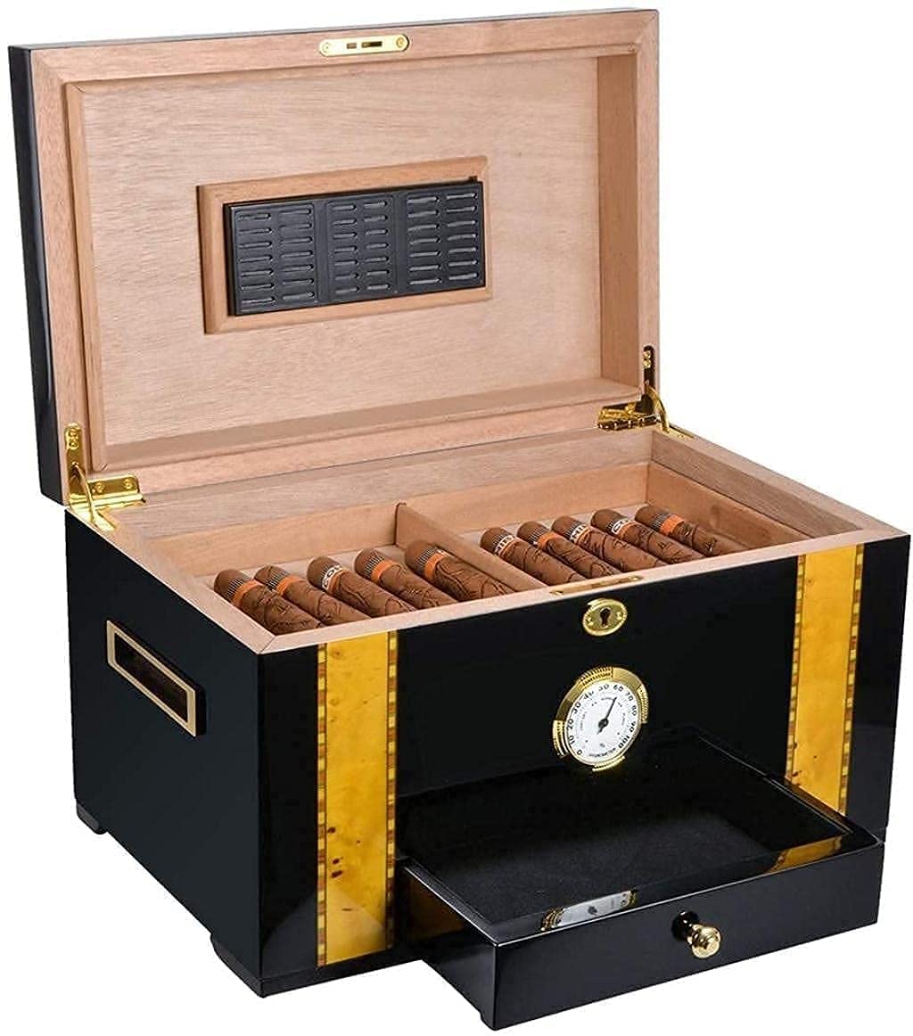 キャビネット形ヒュミドール 湿度計付き エントリーセット Amazon.co