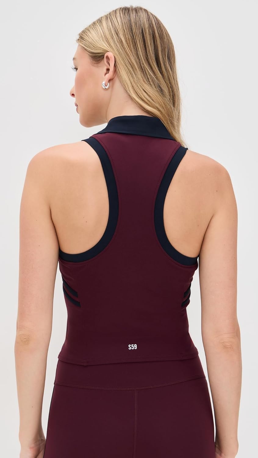 SPLITS59 Women's Austin Airweight Crop Polo - Image 3