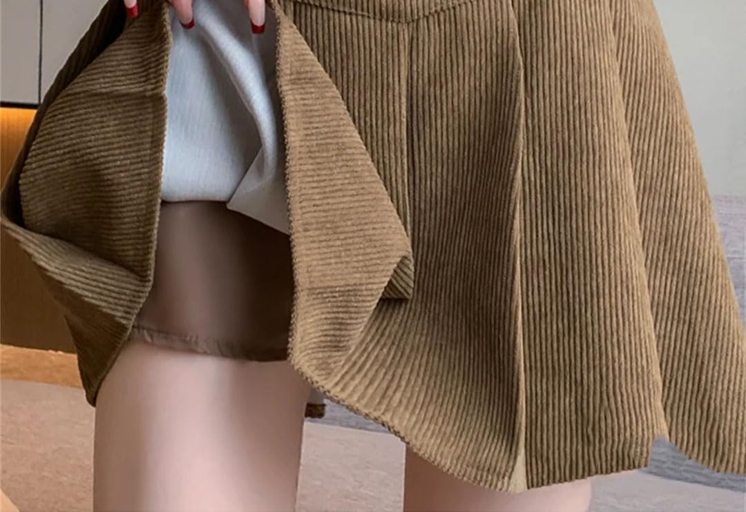 Damska solidna plisowana spódnica polarowa krótka spódnica z wysokim stanem w stylu preppy mini spódniczka