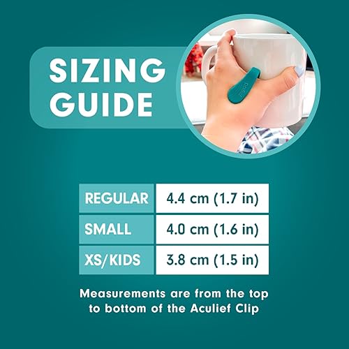 Vista 32 de Aculief - Dispositivo para acupresión, 2 unidades Negro