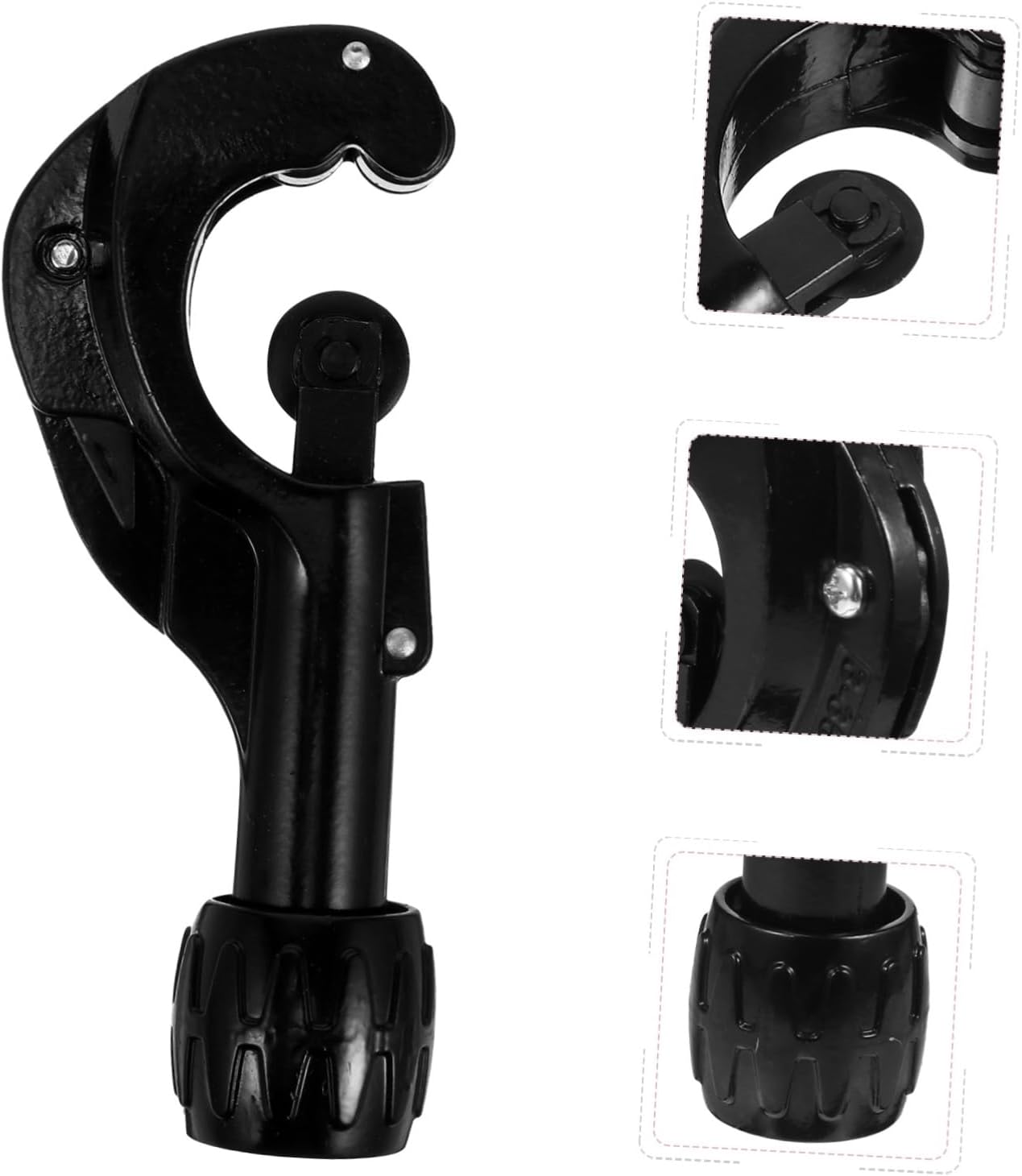 HOMSFOU Heavy Duty Metal Tube Cutter Steel Pipe Cutter for Brass Aluminum Thin Steel Ergonomic Handle