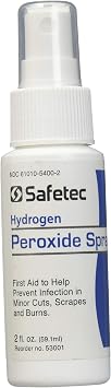 Safetec Hydrogen Peroxide Spray 2 ounce