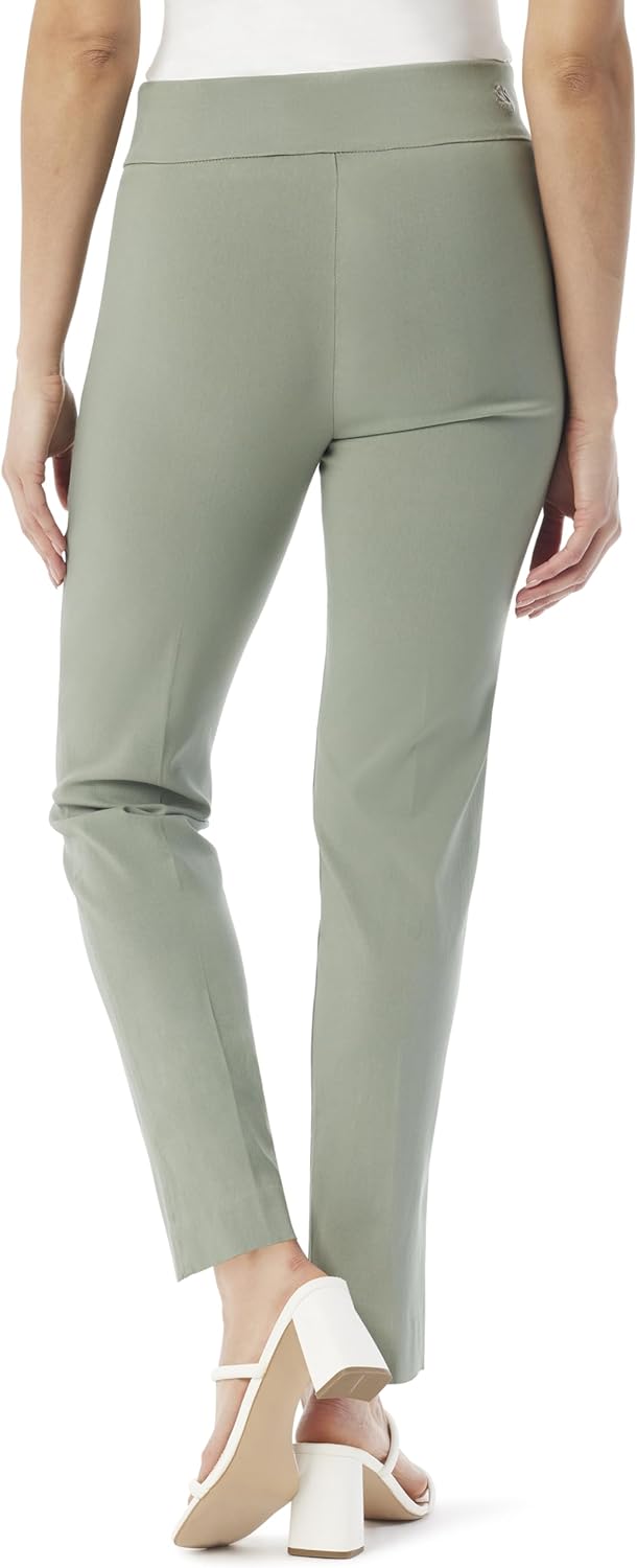 Gloria Vanderbilt Womens Pull on Tummy Slimmer Trouser Pant Standard - Image 2