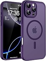 Vista 177 de TOCOL Funda magnética 3 en 1 para iPhone 14 Pro, mejorada [protección completa de cámara] con 2 protectores de pantalla, funda de grado militar