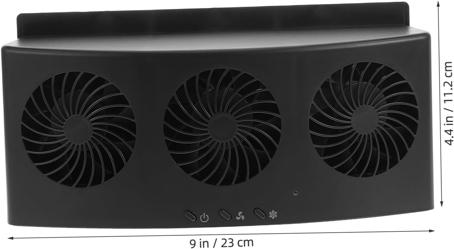Car Window Exhaust Fan Small Ventilation Fan for Vehicles Compact Design for Air Circulation Removes Odors Usb Powered for Cars Suvs and Rvs