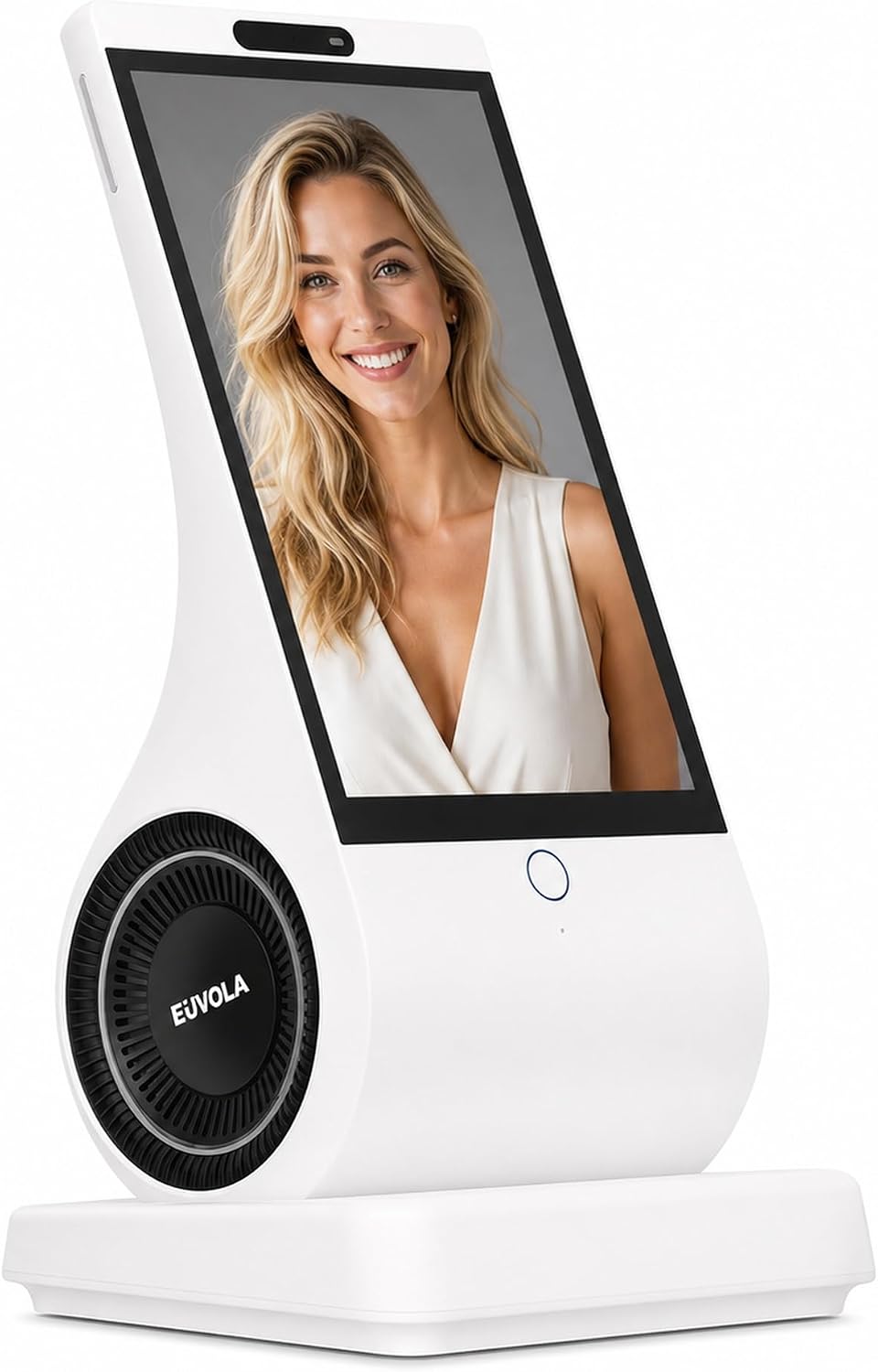 AI Companion Device - Personalized AI Friend with Voice Conversations, Memory & Custom Avatar, No Camera Privacy-First Emotional Companion with 8" Display and Premium Speaker