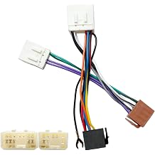12&8Pin Aftermarket Wiring Harness for Mazda 1988-2002, 8Pin+8Pin Android Car Stereo Harness Adapter for Mazda 323 626 929 B2600 Miata Millenia MPV MX3 MX6 Protege RX7 Tribute Car Radio Wiring Harness