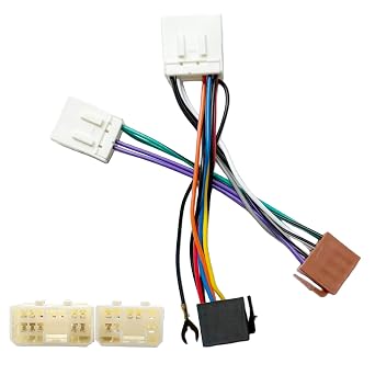 12&8Pin Aftermarket Wiring Harness for Mazda 1988-2002, 8Pin+8Pin Android Car Stereo Harness Adapter for Mazda 323 626 929 B2600 Miata Millenia MPV MX3 MX6 Protege RX7 Tribute Car Radio Wiring Harness