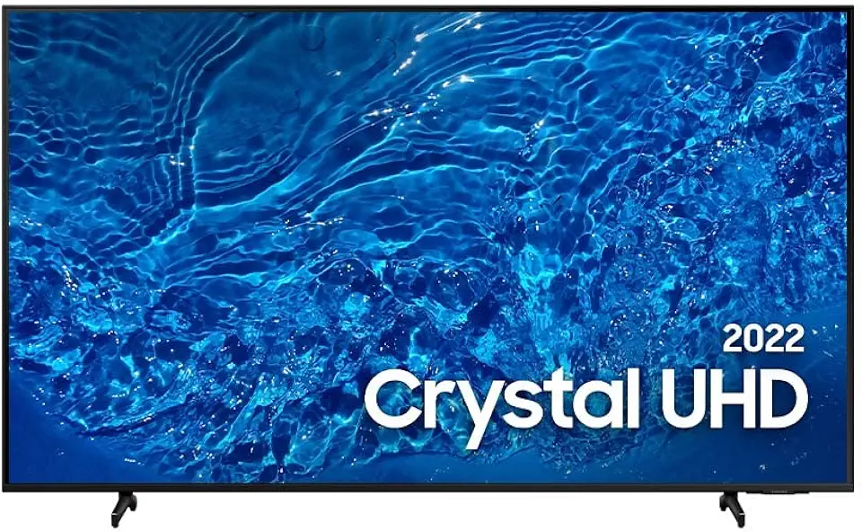 SAMSUNG SMART TV CRYSTAL UHD 4K BU8000 85", SLIM, TELA SEM LIMITES, VISUAL LIVRE DE CABOS, ALEXA COMPATIVEL, CONTROLE ÚNICO