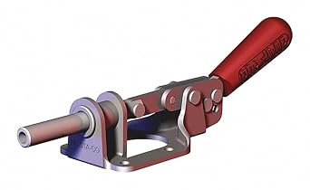 DESTACO 615 Series 615 Straight Line Action Clamp, 300 Ibf Holding Capacity, 0.97" Plunger Travel, 0.97" Plunger Height