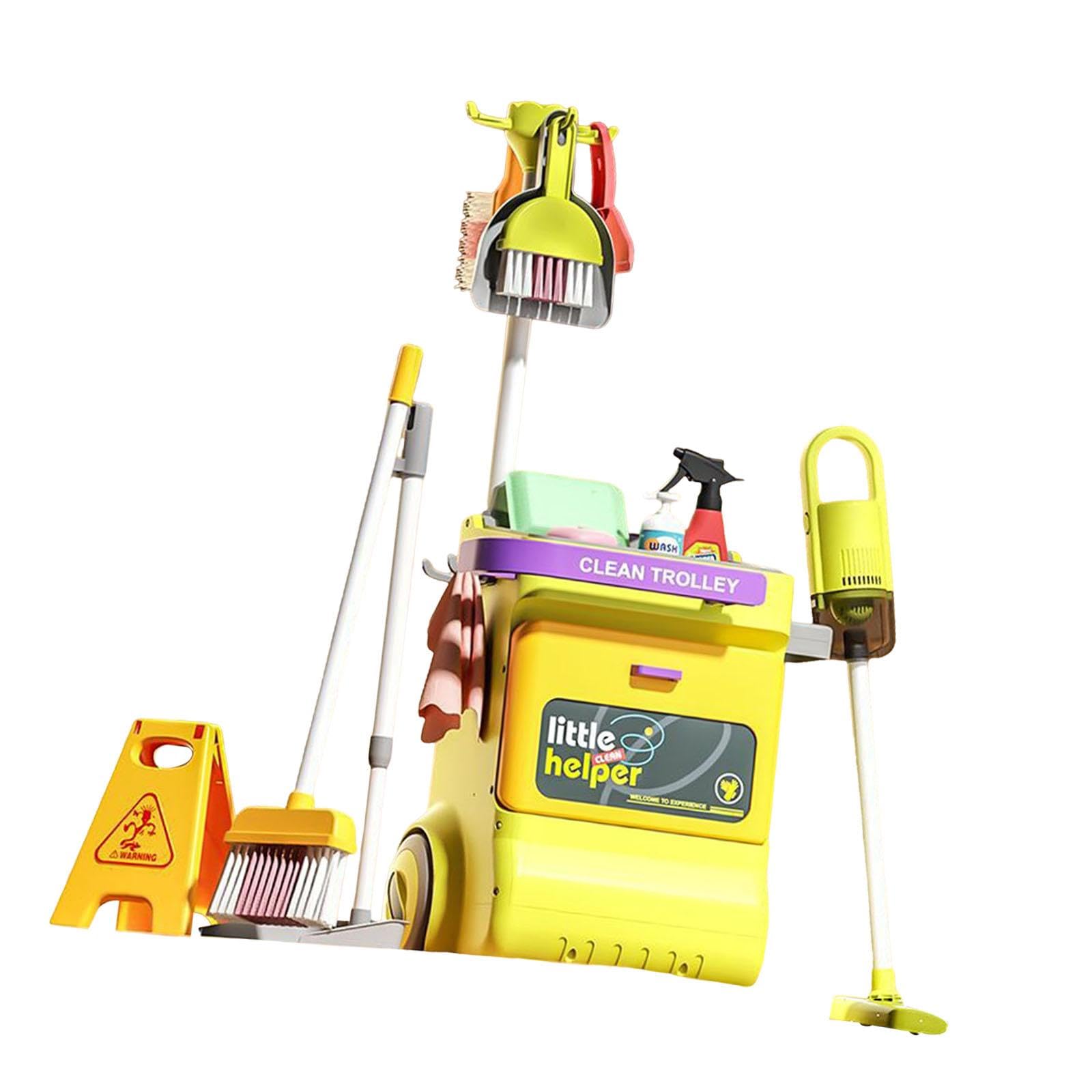 Ensemble de Nettoyage pour Enfants, Jeu de Rôle et d'apprentissage, Aspirateur pour Enfants, Moteur Créatif