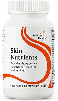 Seeking Health Skin Nutrients, with Vitamins A and E, Antioxidant Support, Royal Jelly, Multivitamin Support for Healthy Skin 90 Capsules*