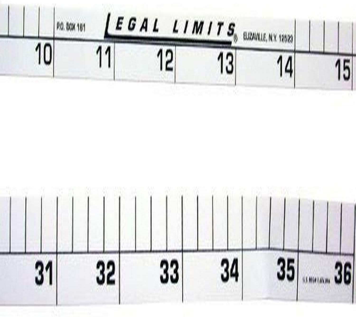 Legal Limits W24/36 Rod Rulers Combo Pack Adhesive, 24-Inch and 36-Inch For Rod