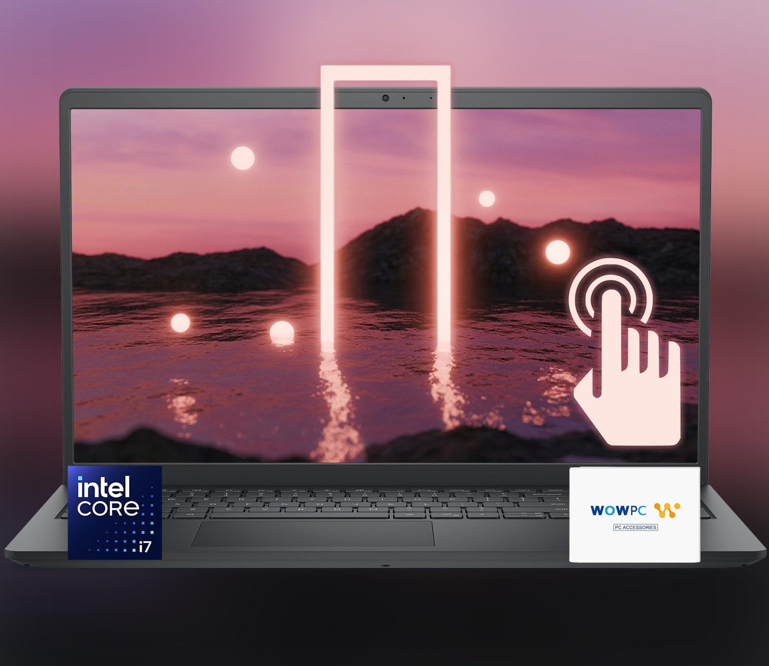 Dell 15 Touchscreen Laptop | 32GB RAM 1TB SSD PCIe | Intel Core i7-1355U (10C/12T/Up to 5GHz) | 15.6" FHD (1080p) Display | Backlit Keyboard | Windows 11 | w/WOWPC Recovery USB