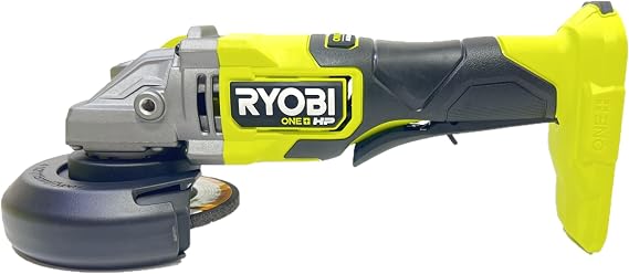 RYOBI ONE+ HP 18V Brushless Cordless 4-1/2 in. Angle Grinder (Tool Only) PBLAG01B