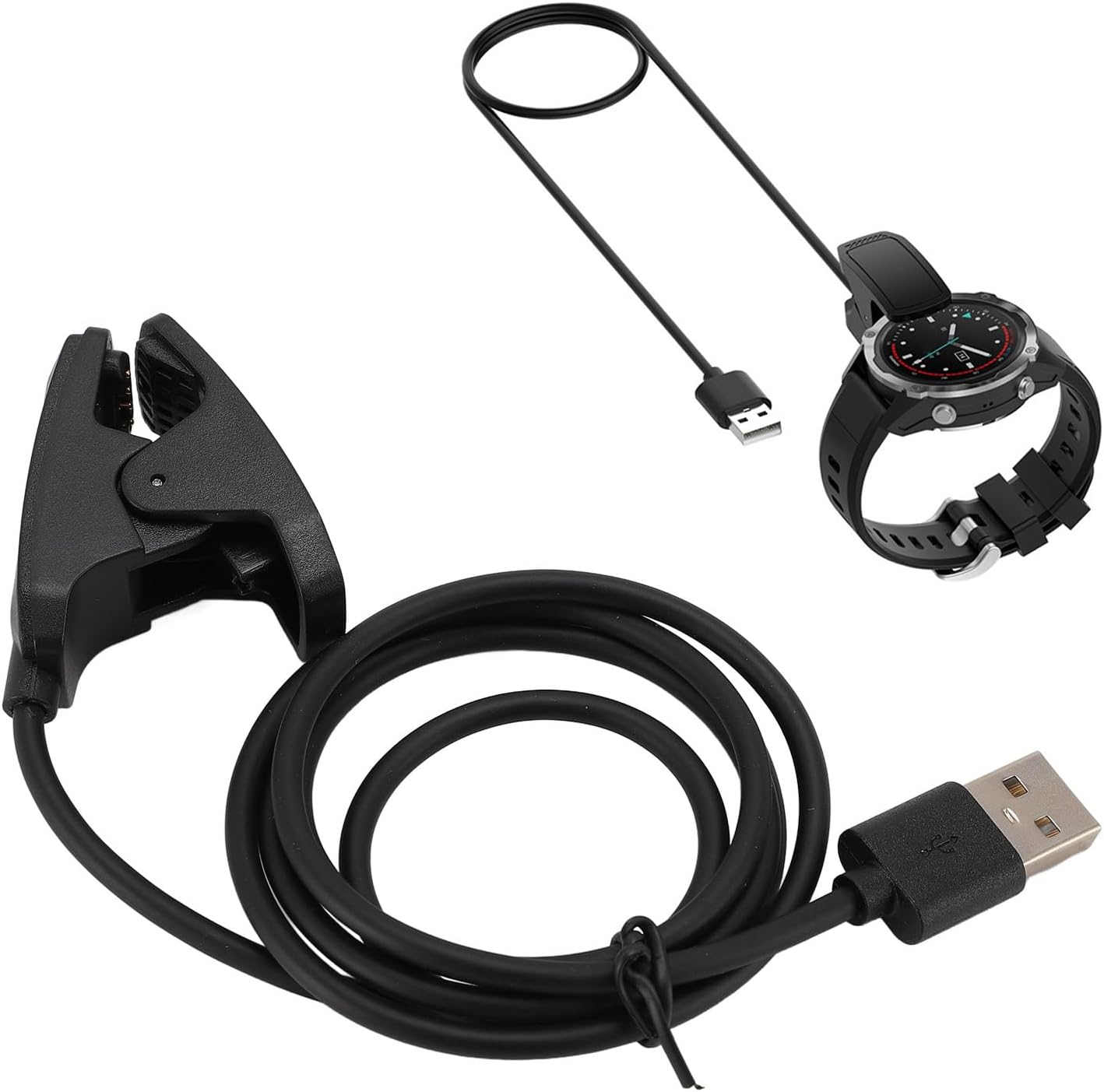 Watch Charger for Descent MK3 MK3i MK2i MK2S MK2 Mk1 G1 Solar, 3.3ft USB Charging Cable Replacement, Fast Stable Magnetic Charging Dock for Descent Smartwatch