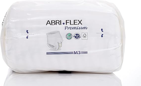 Abena Abri-Flex Premium Protective Underwear, Level 3, (Medium To Extra Large Sizes) Medium, 14 Count