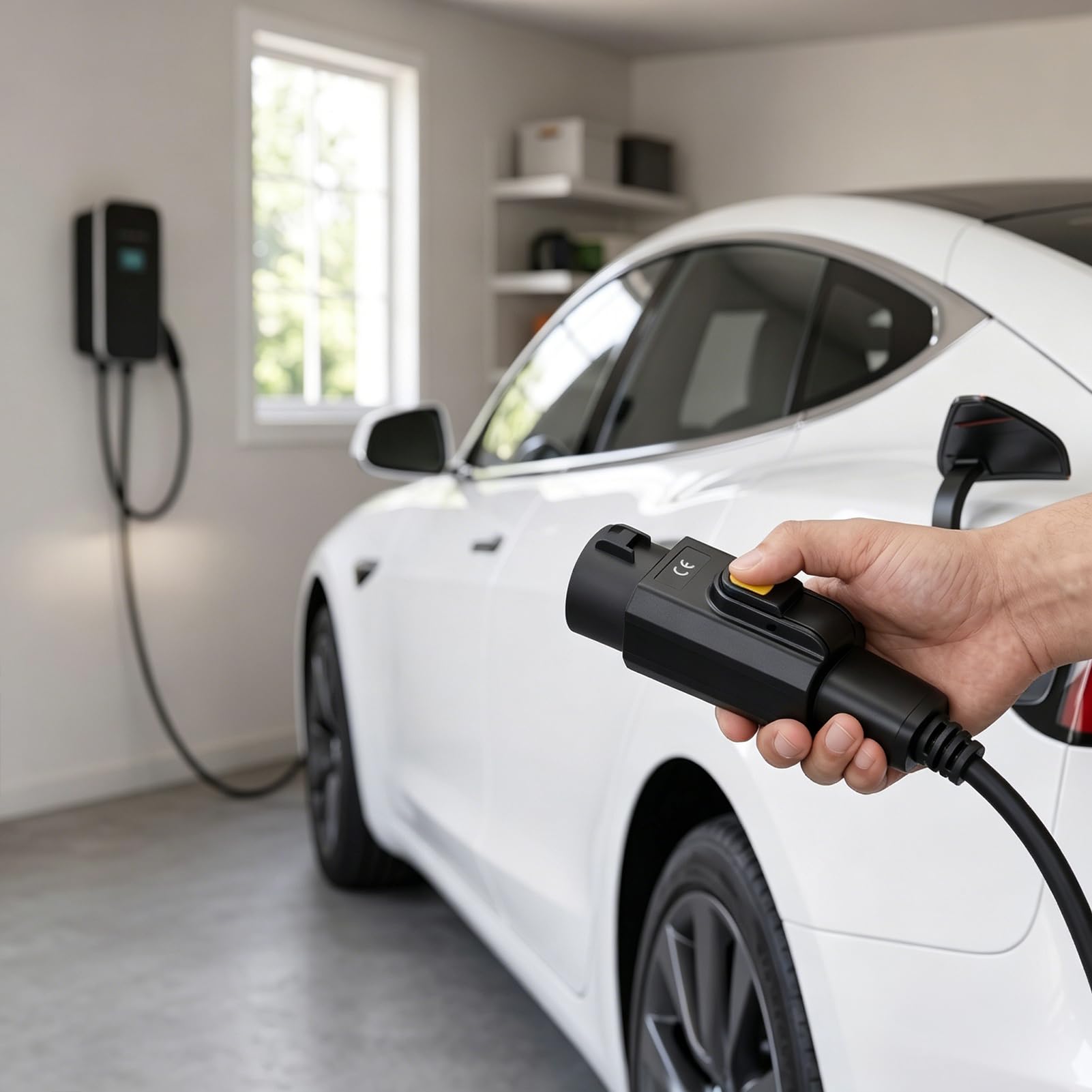 Generic 50A J1772 do Nfit dla ACS Adapter do ładowania Pojazdów Elektrycznych Niezawodna Konstrukcja dla Nfit ACS Alliance EVs Stop Miedzi 1 Jednostka