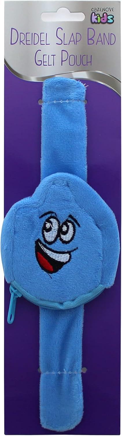 Dreidel Shaped Chanukah Gelt Pouch Slap Band