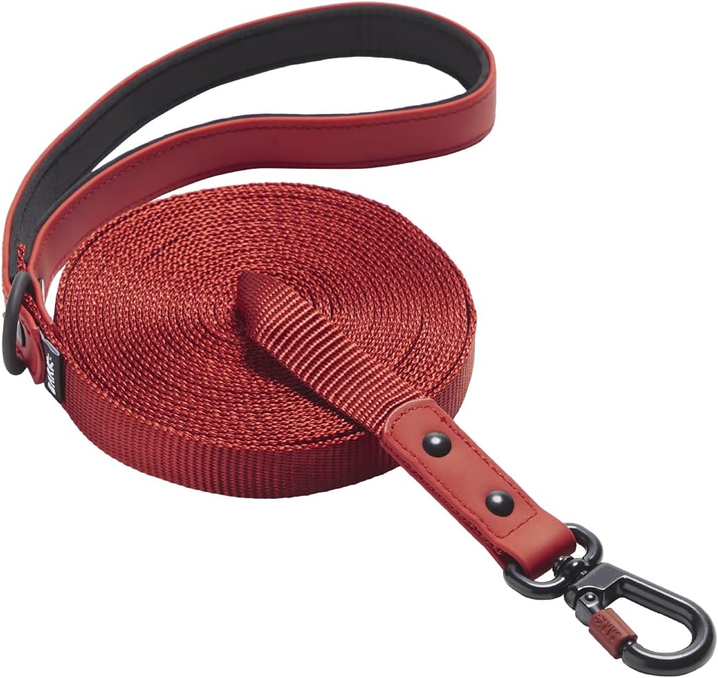 BarkBox – Dog Training Leash – 15ft, 20ft, 30ft Leash for Small, Medium, or Large Dogs - Puppy or Dog Training Lead – Ideal Pet Leash…