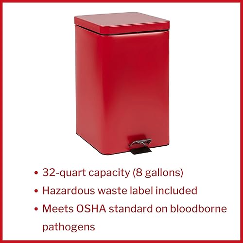 Miniatura 2 de McKesson Papelera con revestimiento de plástico 32 cuartos