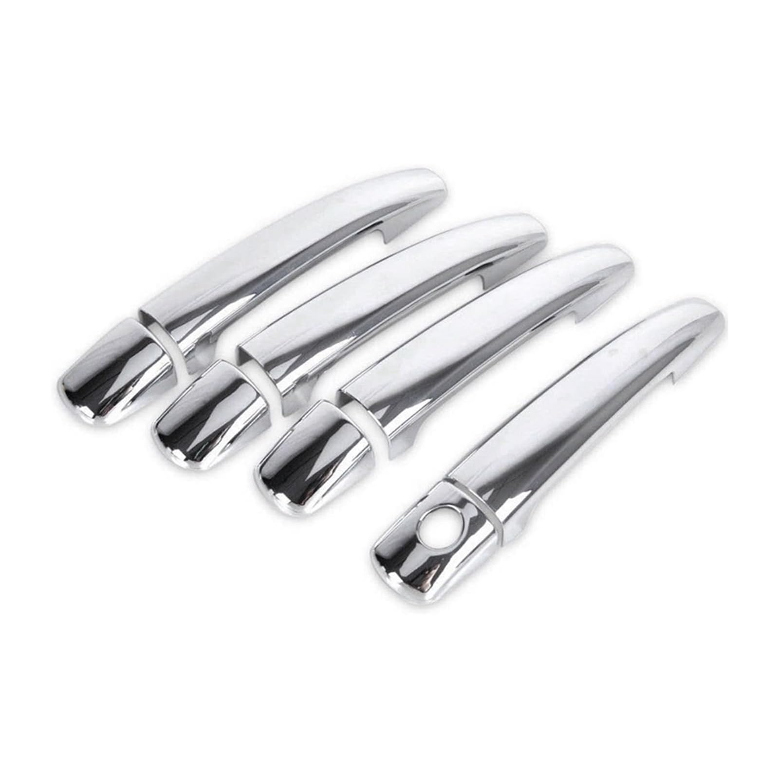 NVNZMFPPW Car Accessories Stickers Trim for Peugeot 208 2014 2015 2012-2018 2016 Chrome Exterior Door Handle Cover