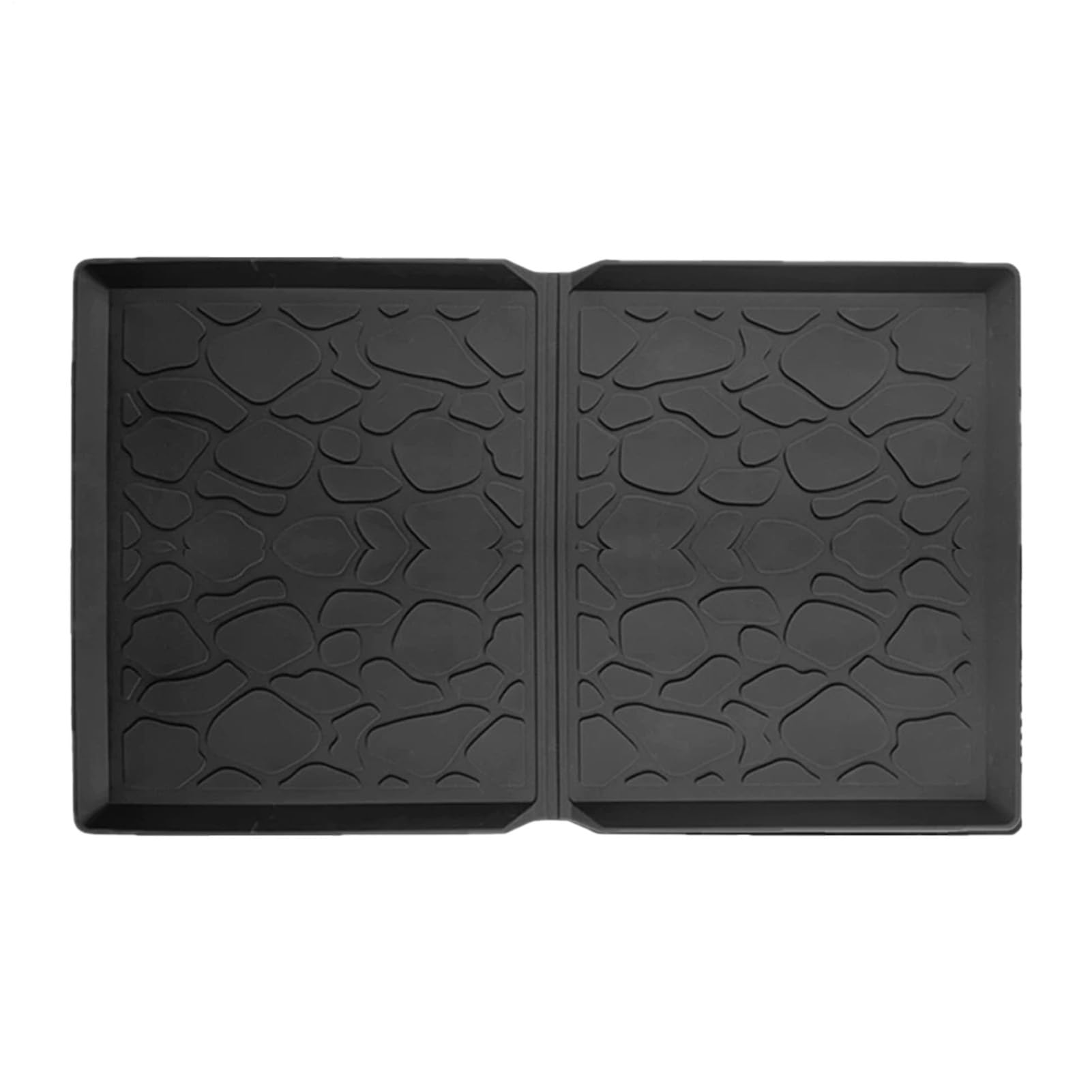 Tapis en silicone TPE pour poussette 2 places - Tapis les temps imperméable