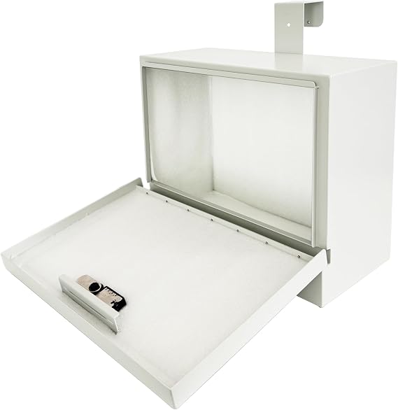 Over-the-Door Metal Specimen Drop Box with Combination Lock
