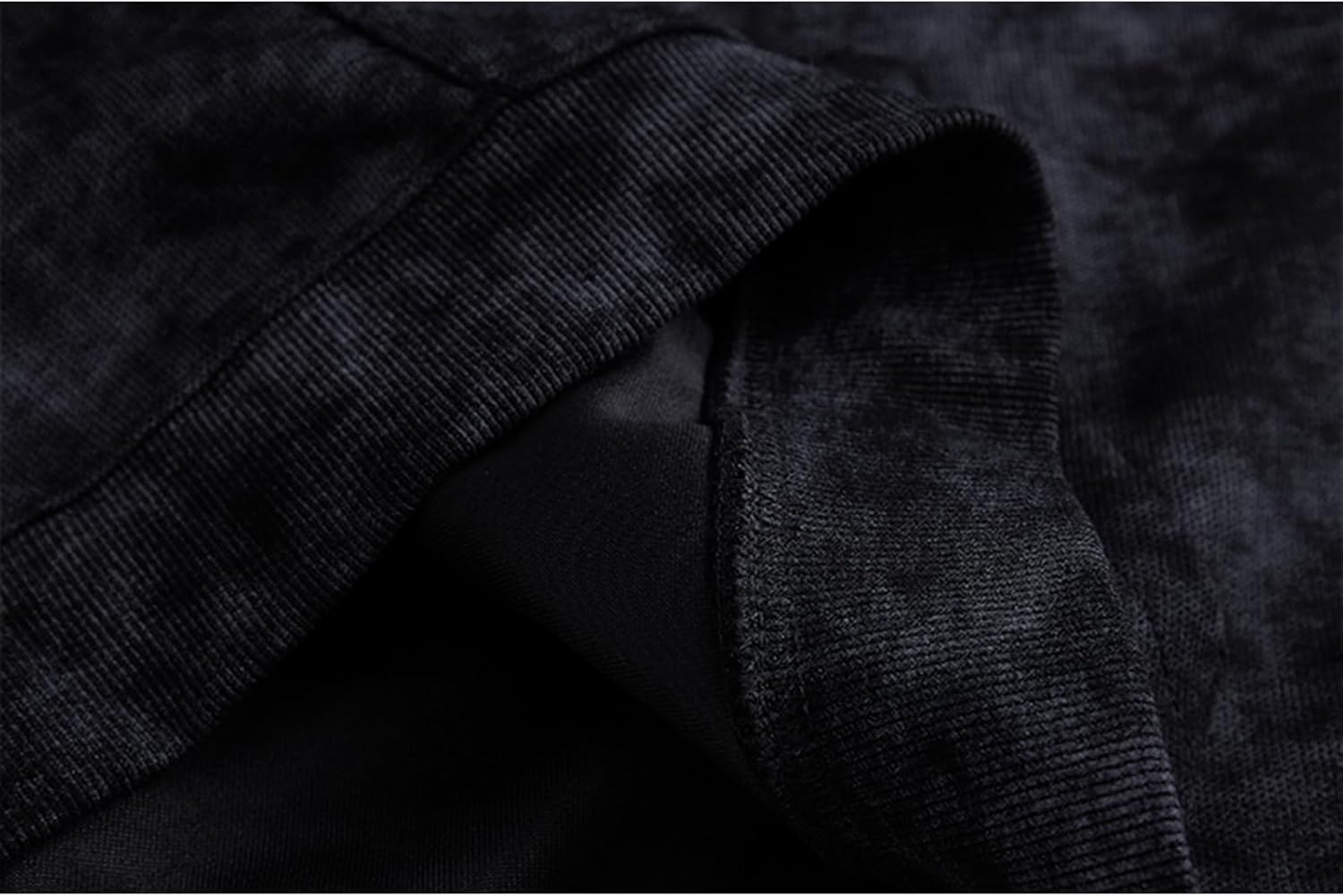 Mens Tie Dye Hoodies Embossed Pullover Hoodie Vintage Graphic Hooded Sweatshirt Streetwear - Image 8