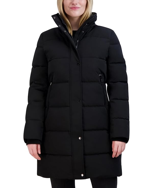 Nautica Women's Mist Heavyweight Puffer Jacket– Winter Coat with Detachable Faux Fur Hood, Storm Cuffs, Evening, X-Large by Nautica - Image 6