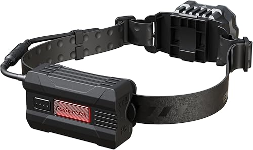 Miniatura 4 de Fenix HP35R - Linterna frontal recargable USB-C de 4000 lúmenes, con foco, reflector y luz roja para búsqueda y rescate, uso al aire libre,