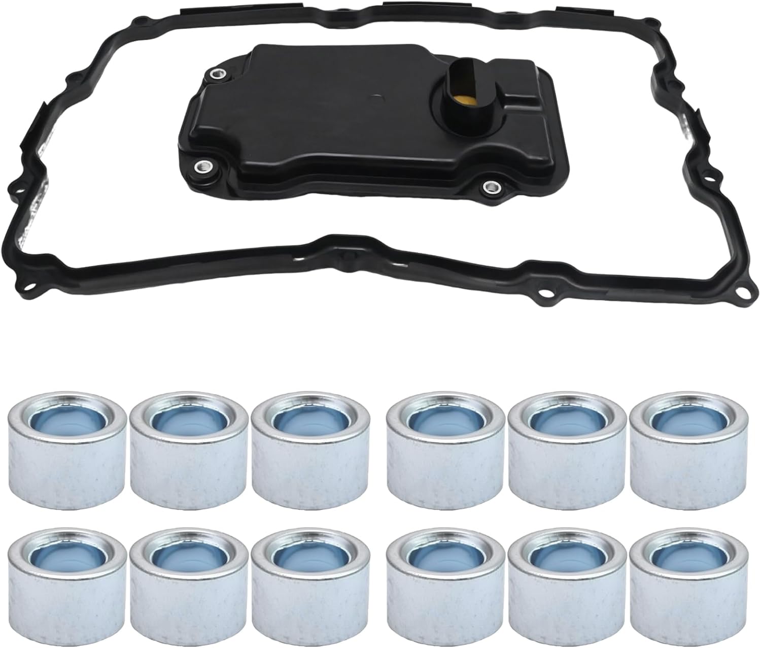 MDEOOSKY AB60E AB60F Automatic Transmission Filter & Oil Pan Gasket Kit, Replacement for Lexus GX460 LX570 Toyota Tundra Sequoia Land Cruiser 2008-2015 4.6L 4.7L 5.7L, Replaces 353300C010 3533060060