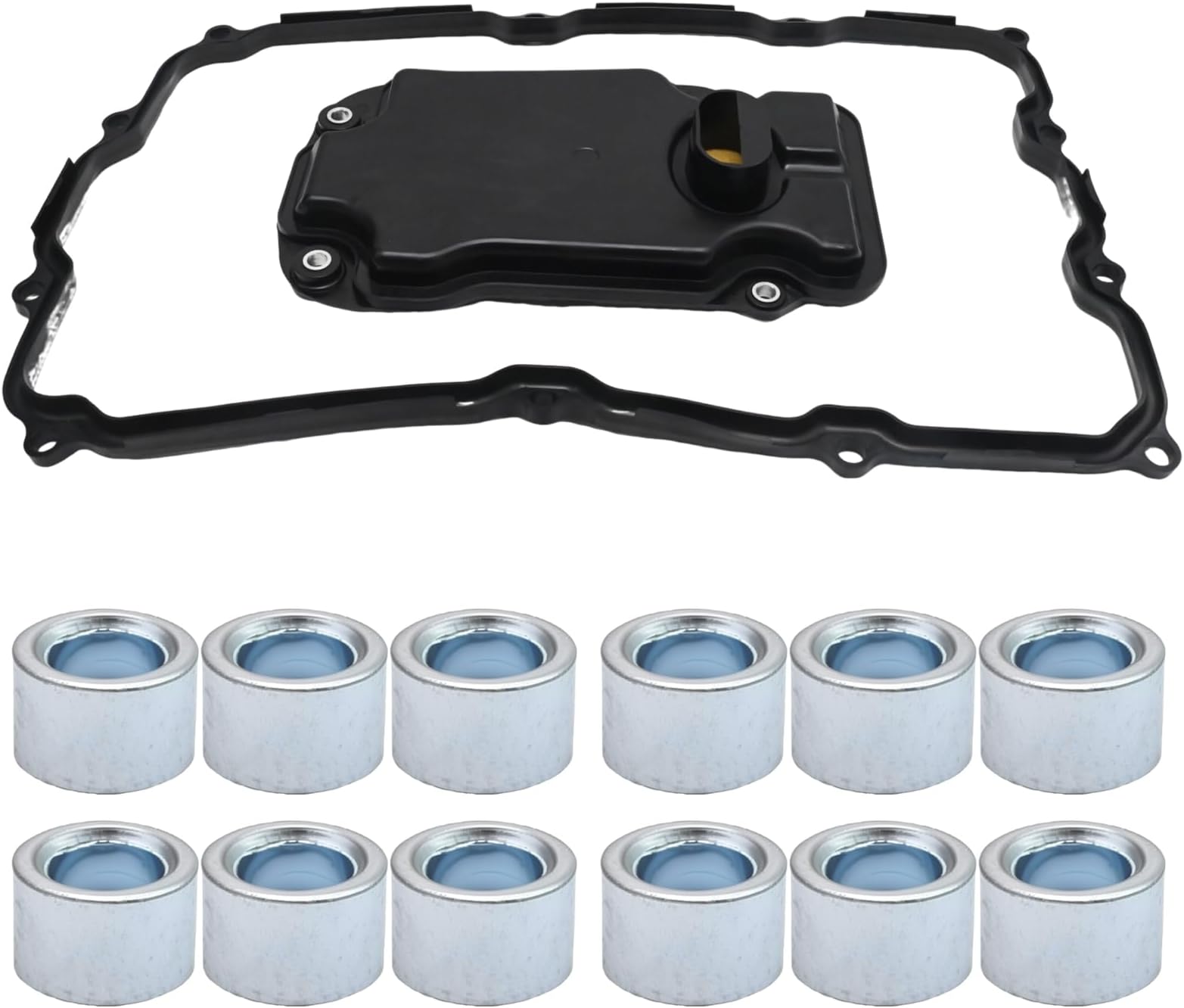 MDEOOSKY AB60E AB60F Automatic Transmission Filter & Oil Pan Gasket Kit, Replacement for Lexus GX460 LX570 Toyota Tundra Sequoia Land Cruiser 2008-2015 4.6L 4.7L 5.7L, Replaces 353300C010 3533060060