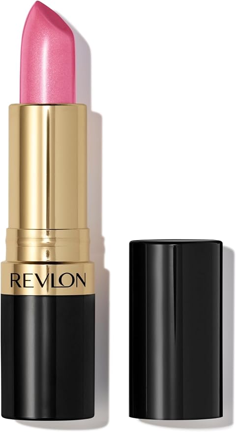 Revlon Super Lustrous Lippenstift, Perlglanz-Formel für weiche, volle und gepflegte Lippen, 450 Gentlemen Prefer Pink, 4.2g