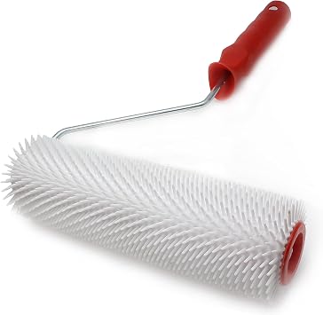 9/230mm Spike Roller | Latex Floor Self Compound Roller, Leveling Screed, Spiked Roller, Paint Brush Roller