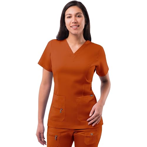 Adar Pro Scrubs for Women - Elevated V-Neck Scrub Top