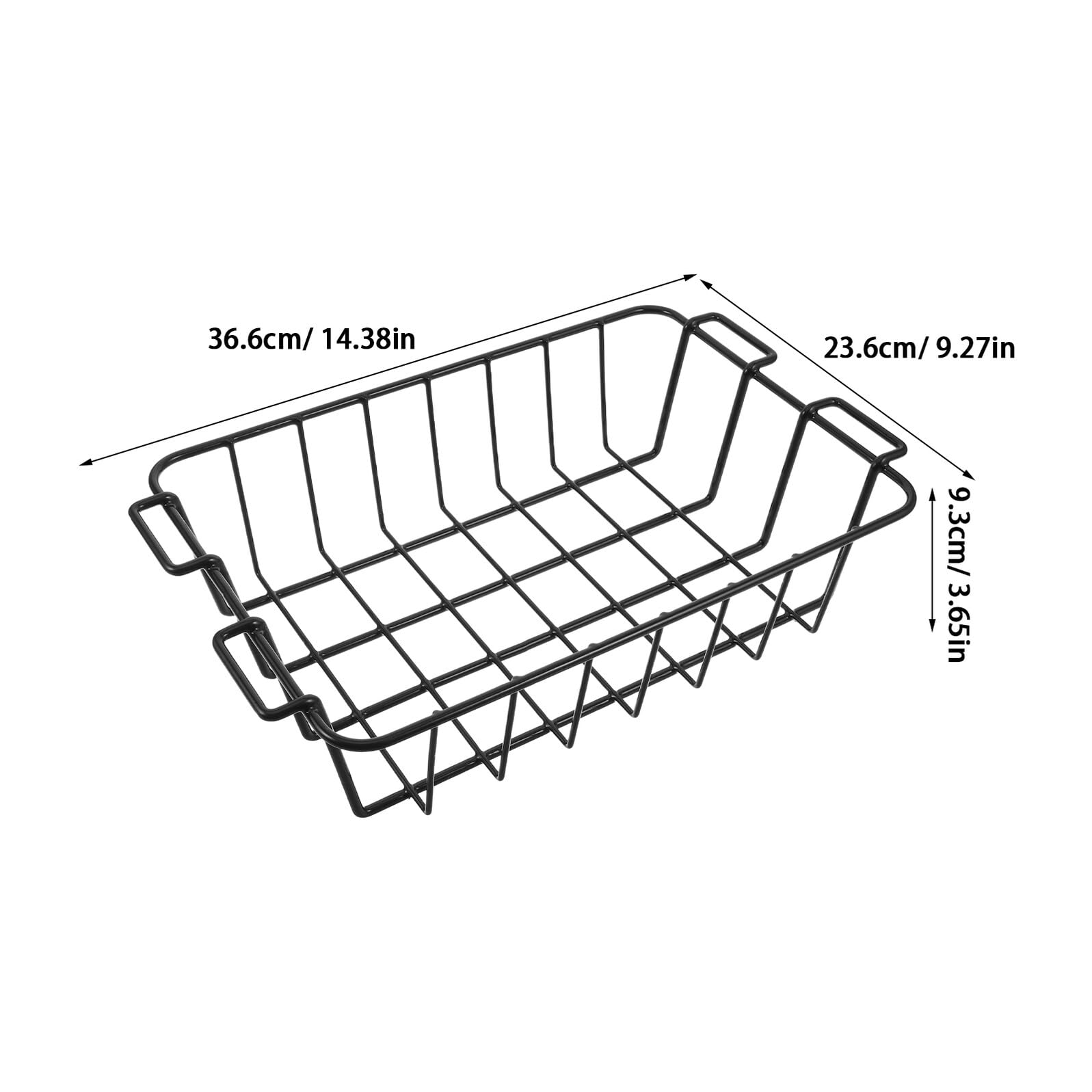Cesta Metálica Organizadora Resistente para Nevera Caja Térmica Bandeja Insertable para Alimentos y Bebidas Almacenamiento Versátil para Camping Picnic y Fiestas