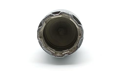 Vista 5 de TEMO Llave antirrobo 3439 del zócalo del retiro de la tuerca de la rueda #952L para Volvo