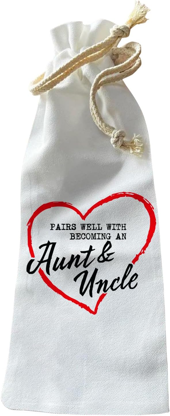 Jolitee Reusable Canvas Wine Bottle Gift Bag – “Talk Turkey To Me” – Funny Thanksgiving Host Wine Gift