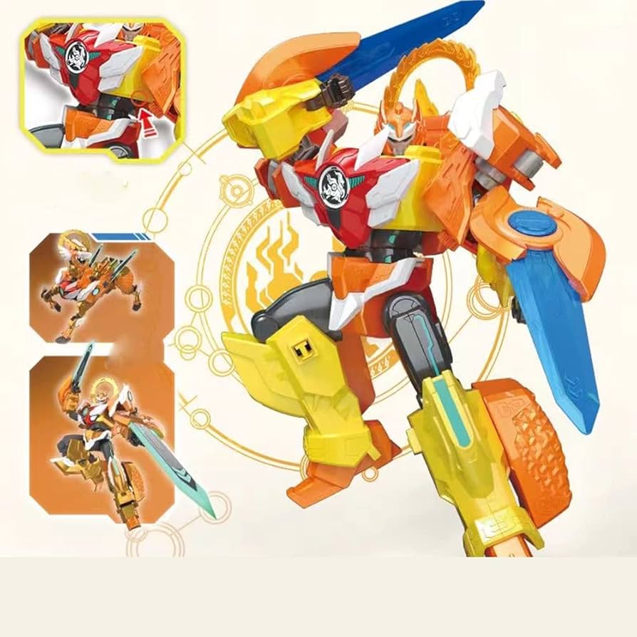 Amazon.co.jp: MZATIVATT Kirin金剛神獣変形玩具金剛人形変形