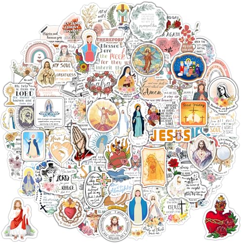 200Pcs Catholic Bible Verse Stickers