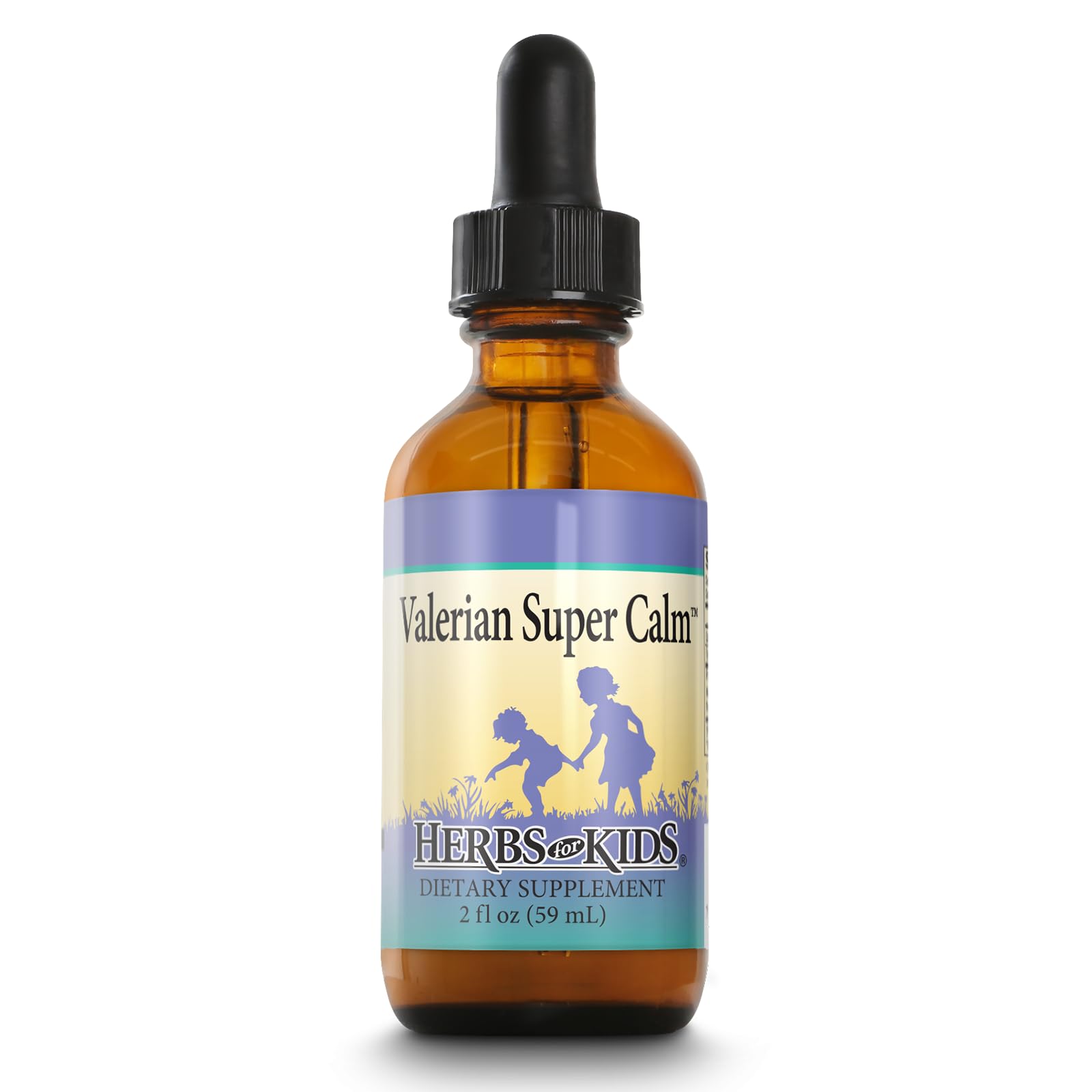 Herbs for Kids Valerian Super Calm Nerve Support Drops, 2 fl oz 2 Ounce (Pack of 1)