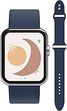 Karum Apple Watch Silicone Rubber Band Strap Dull Color Waterproof Sport Compatible for Apple Watch Ultra 2/Ultra SE Series 10/9/8/7/6/5/4 38mm/40mm/41mm/42mm/44mm/45mm/46mm/49mm