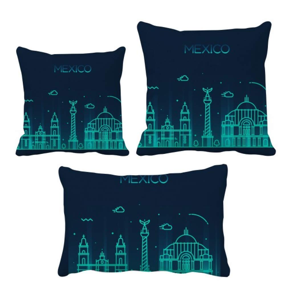 Housse de coussin Mexico DIYthinker pour decoration de canape du salon
