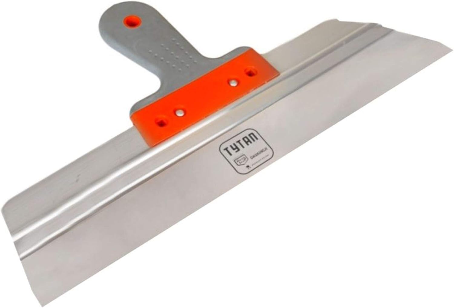Toolty Stainless Steel Taping Knife, Flexible Wall Putty Knife, Drywall Scraper, Finishing Coat Spatula, 350mm (13.78")