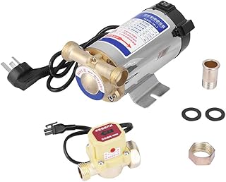 220V 100W Auto Household Stainless Steel Boost Pump for Tap Water Pipeline Sink Facucet Shower Pressure Water Booster