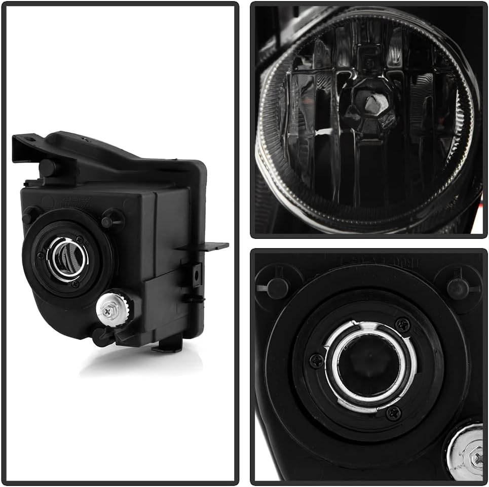 AKKON - For 2006-2010 Lexus IS250 IS350 XE20 Smoked Lens Bumper Driving Fog Light Replacement