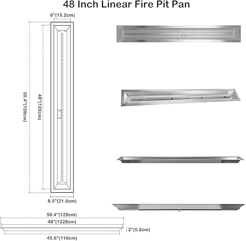 Miniatura 9 de Quemador Stanbroil de acero inoxidable con contenedor