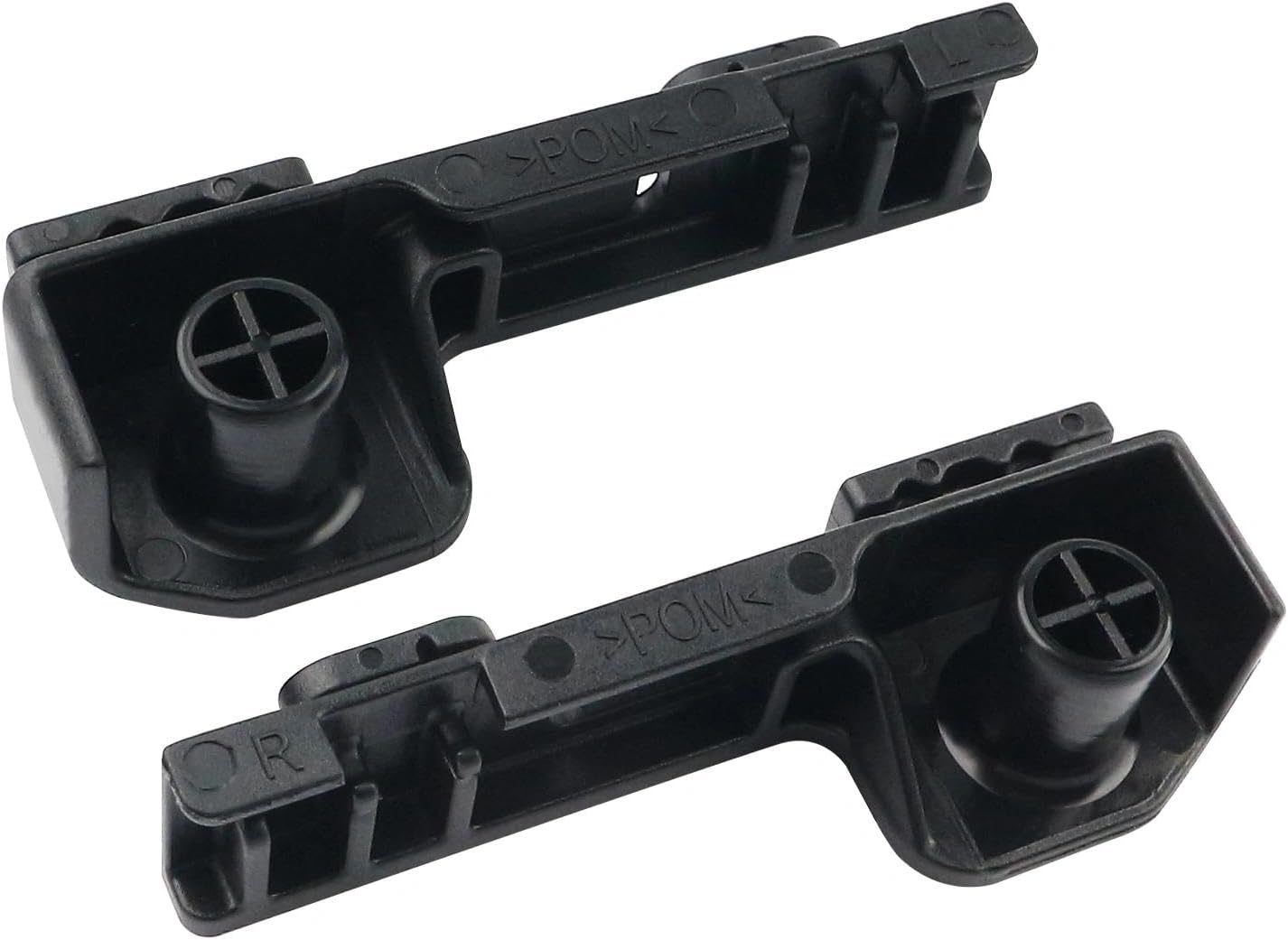 1 Pair of Direct Replacement Roof Air Deflectors Compatible with Land Rover Defender L663 Replace LR137034